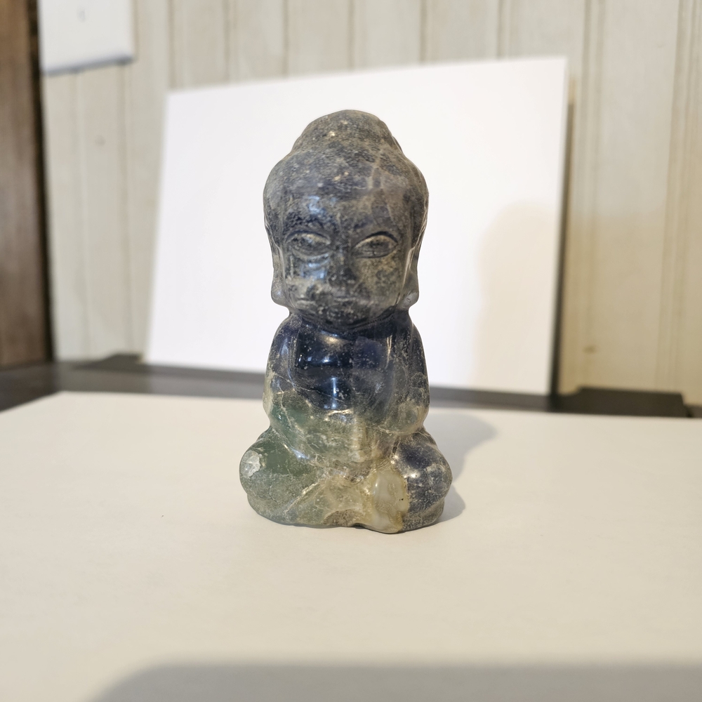 Fluorite Buddha